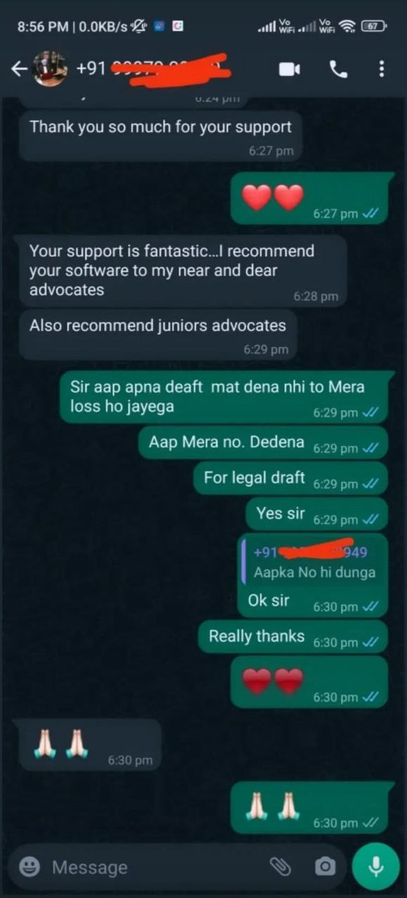Verified WhatsApp buyer review 2